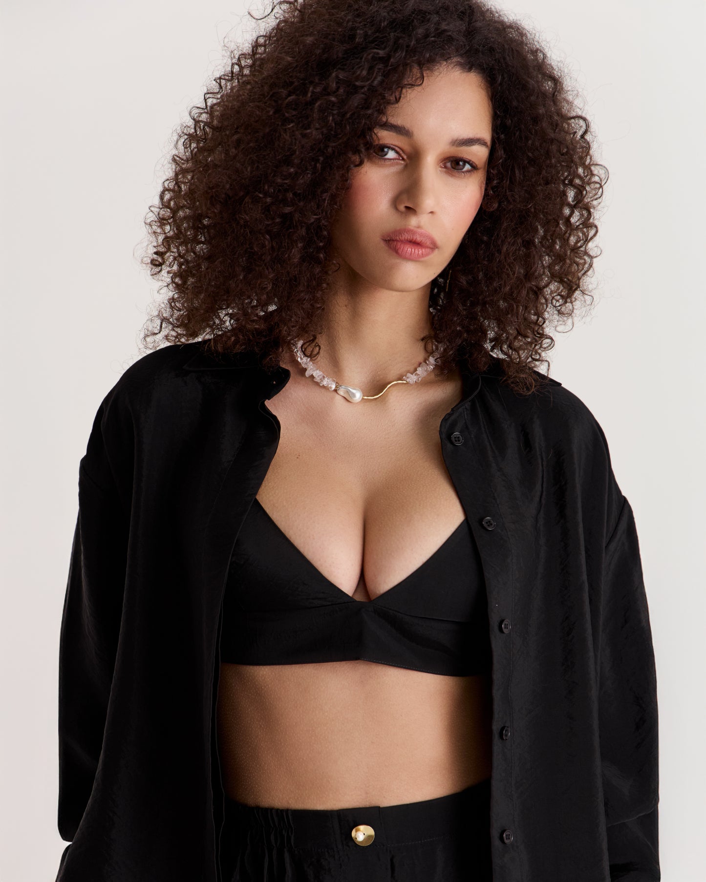 ÉNA Necklace with quartz