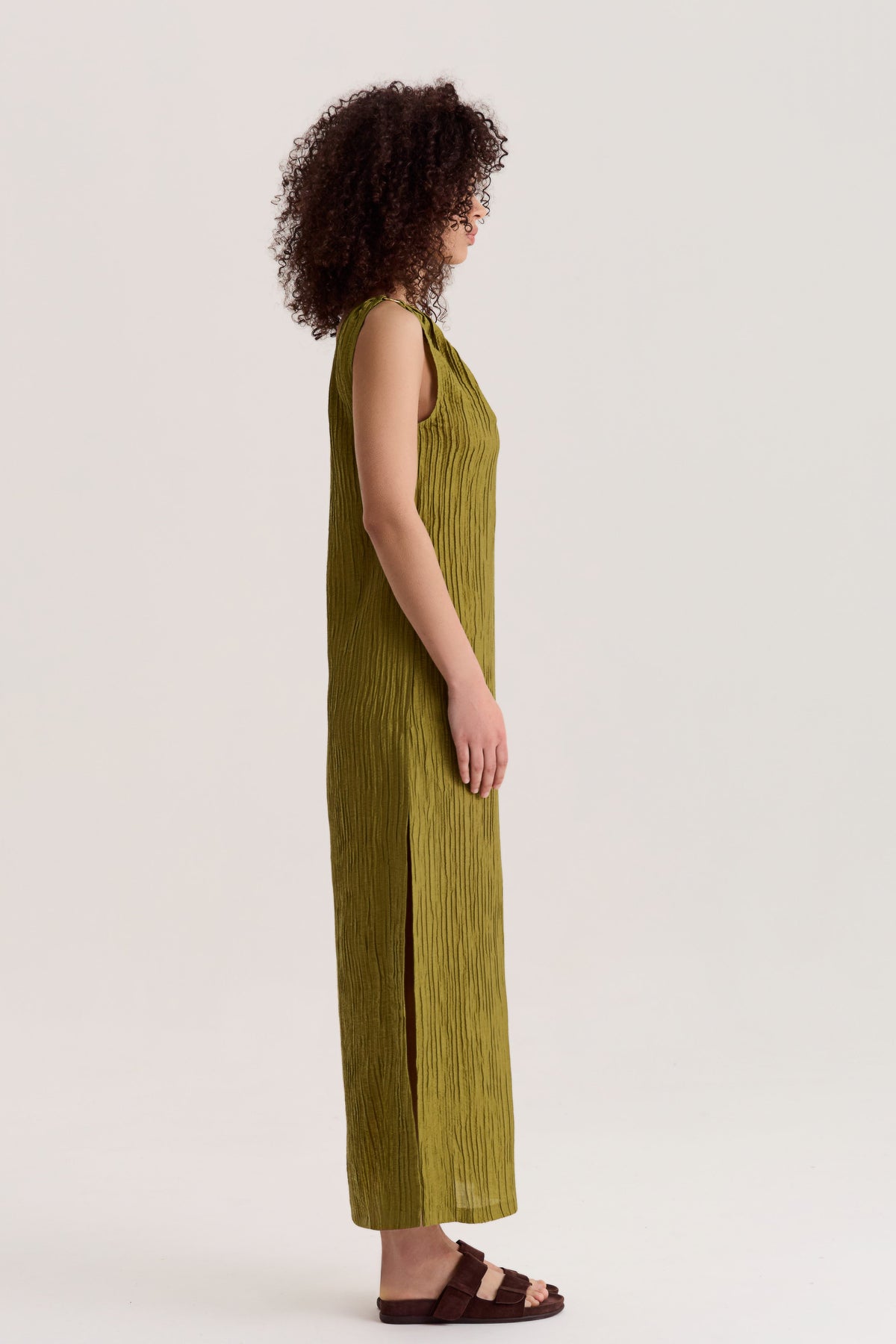 Evia Dress Olive