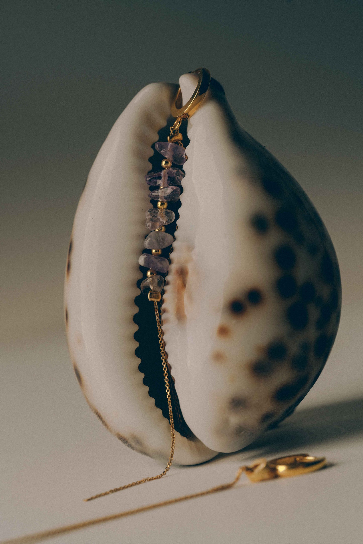 Earrings Nési with Ametrine