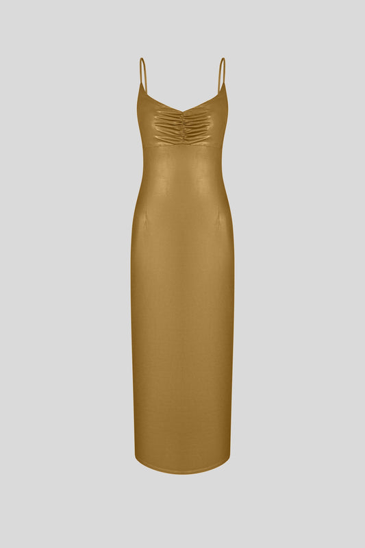 Siren's Dress in Gold