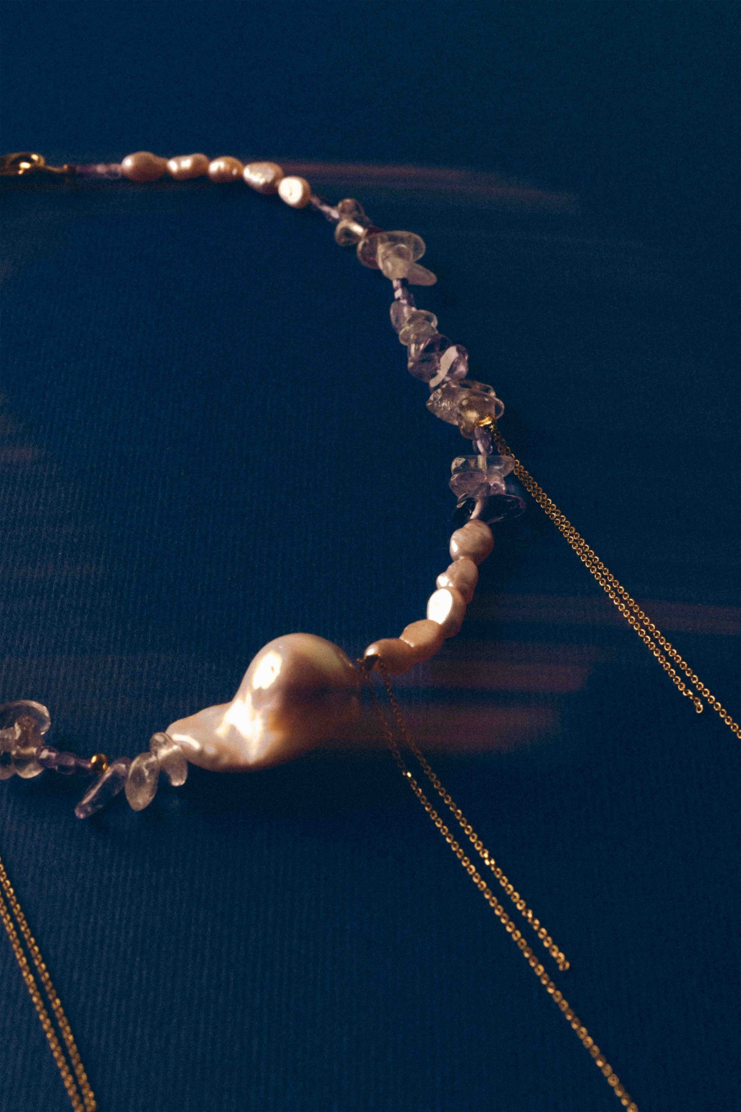 Necklace Nési with Ametrine