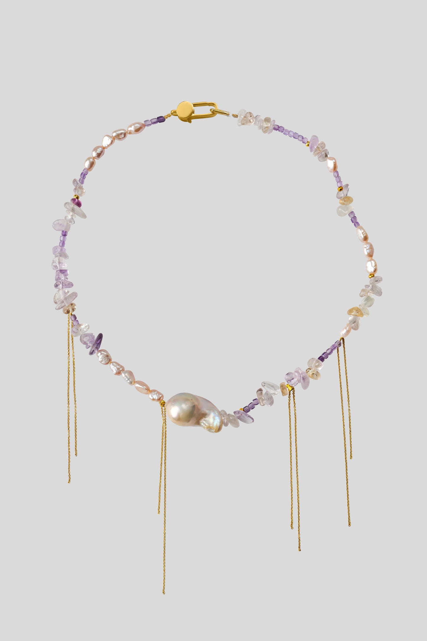 Necklace Nési with Ametrine
