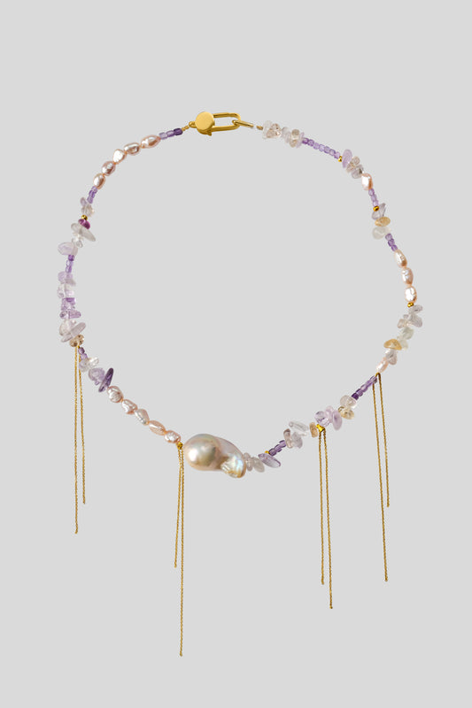 Necklace Nési with Ametrine