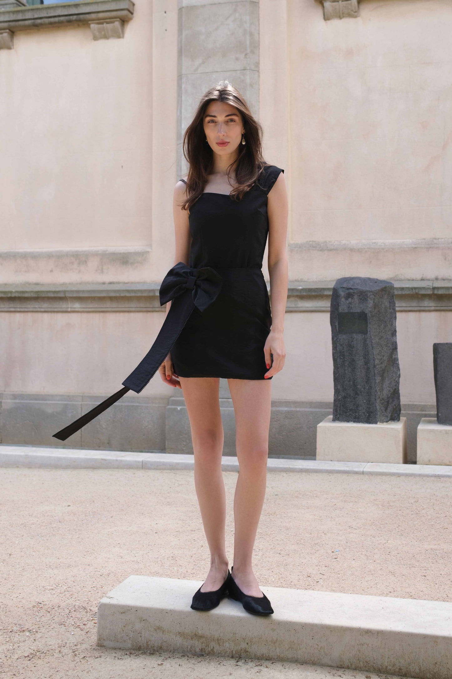 Skirt Delos Mini in Black