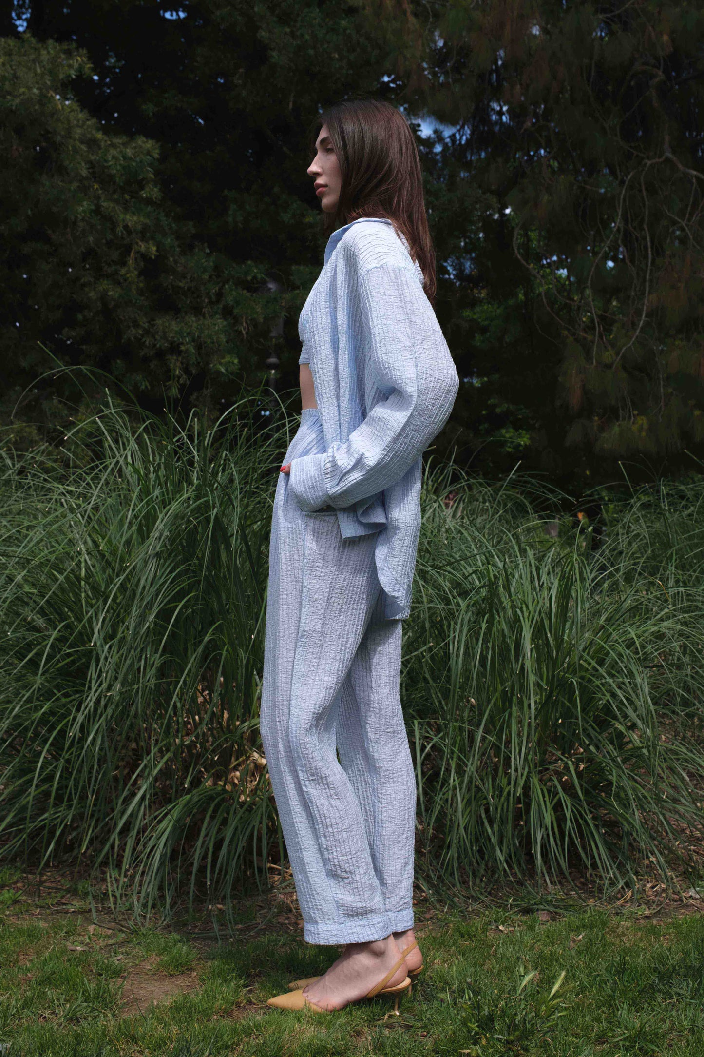 Shirt Evia in Sky Blue