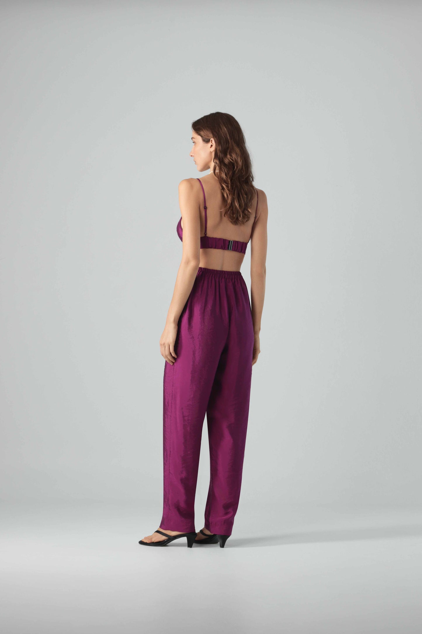 Trousers Evia in Raspberry