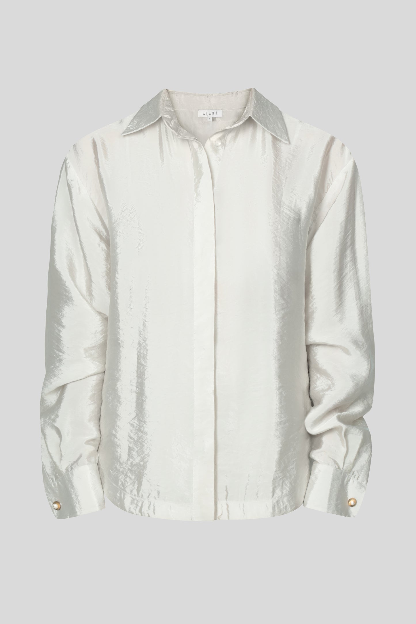 Oyster Gray Shirt Evia
