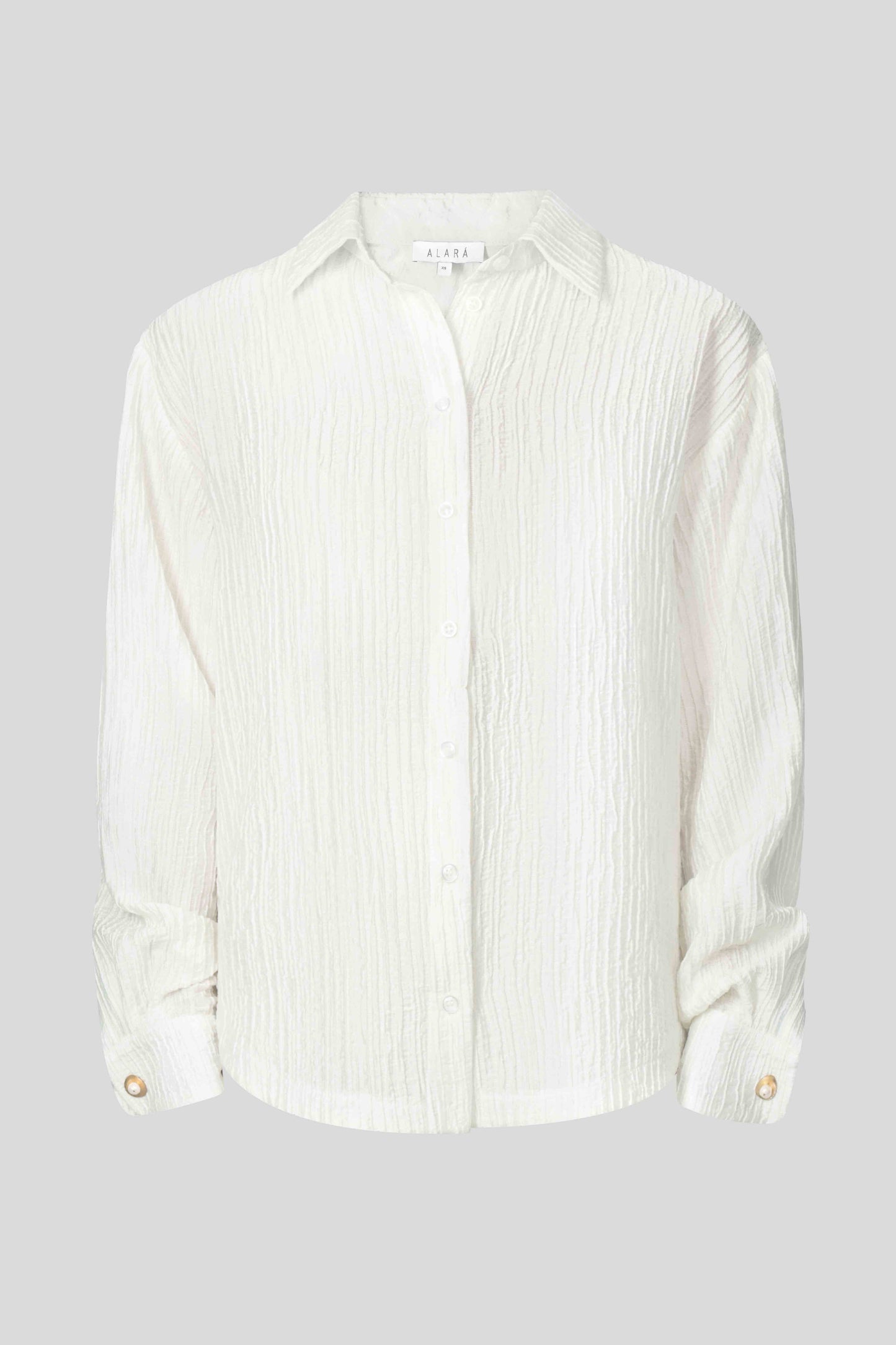 Shirt Evia in Pearl White