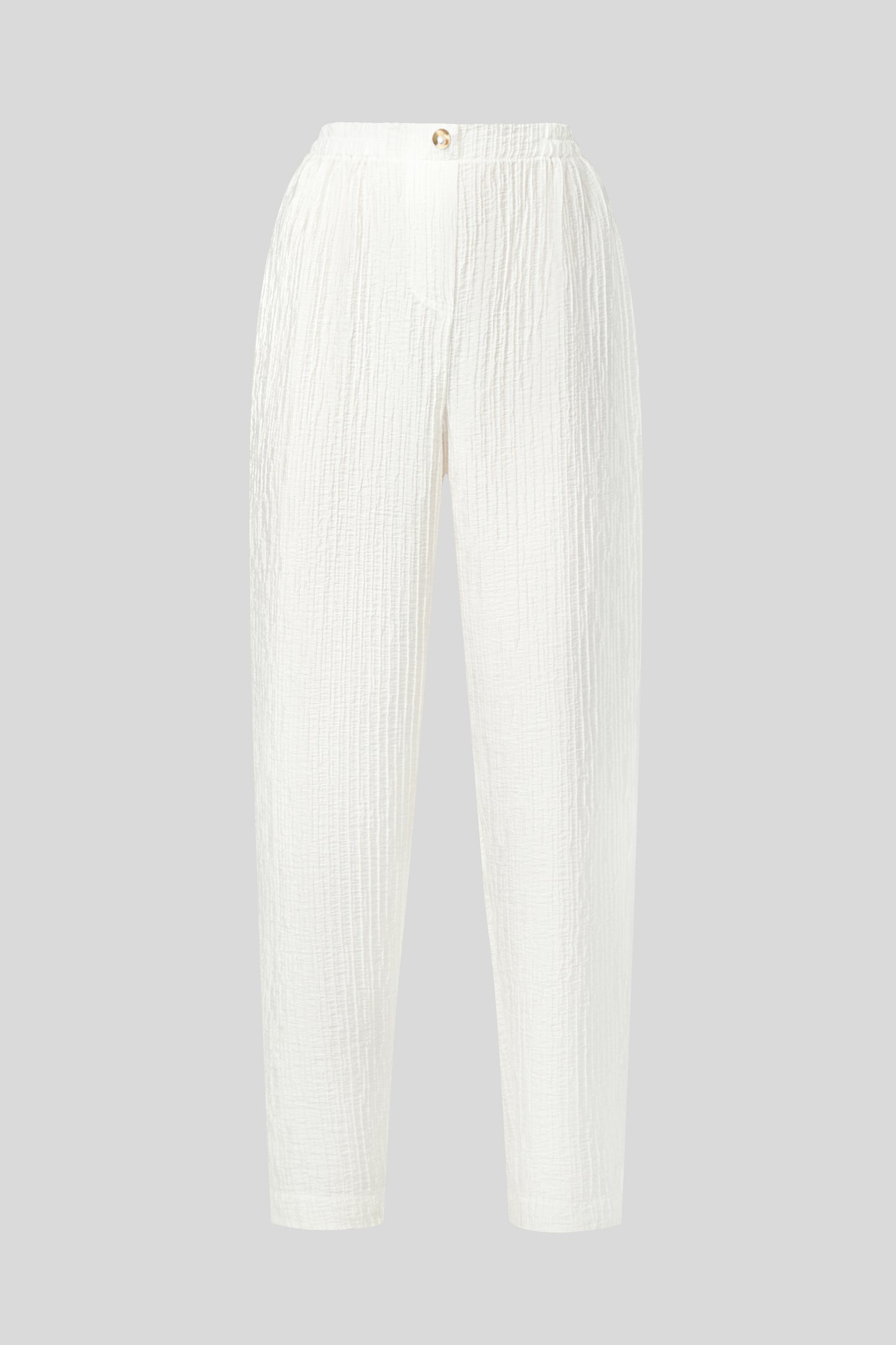 Pearl White Trousers Evia