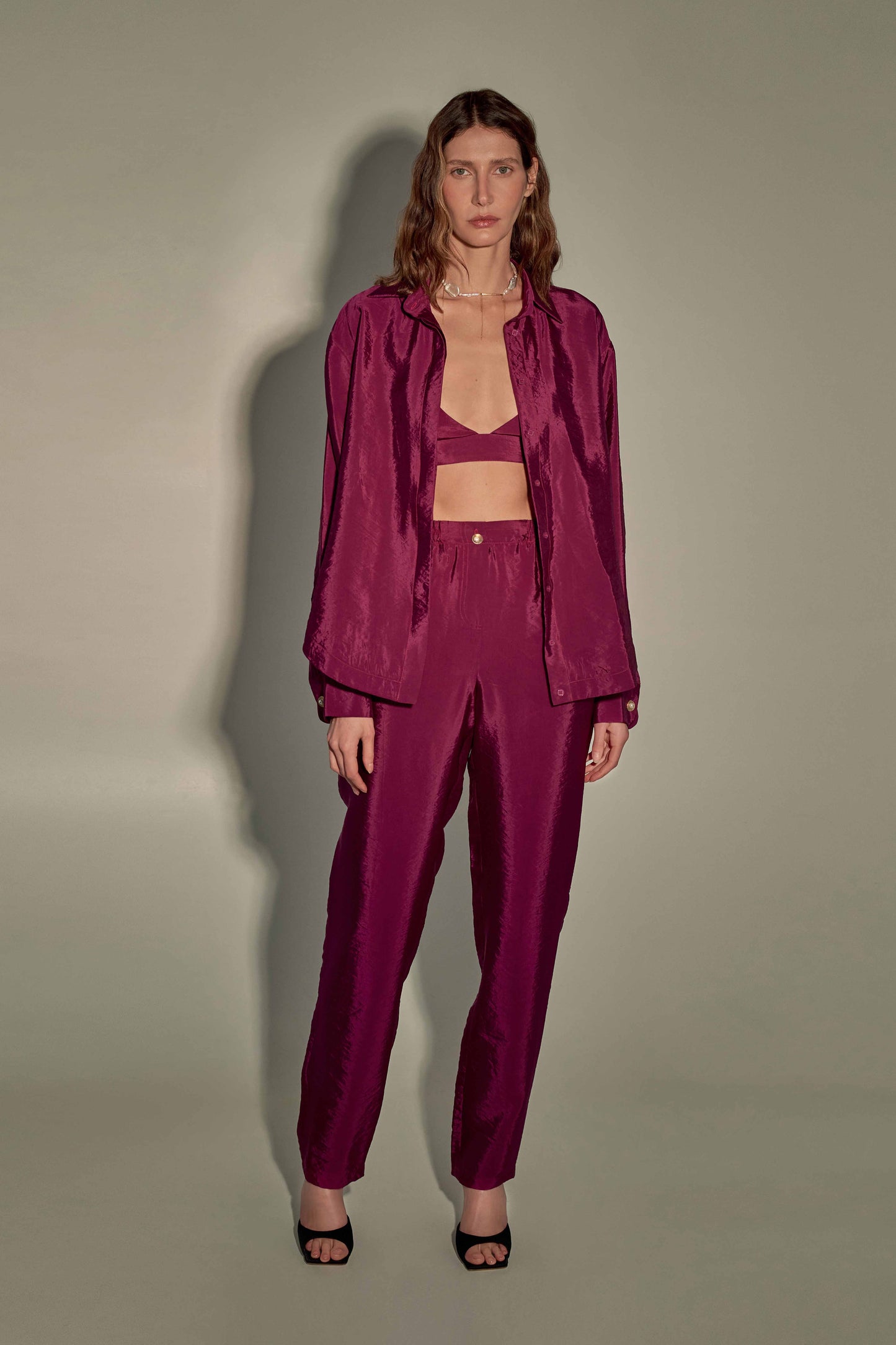 Shirt Evia in Raspberry