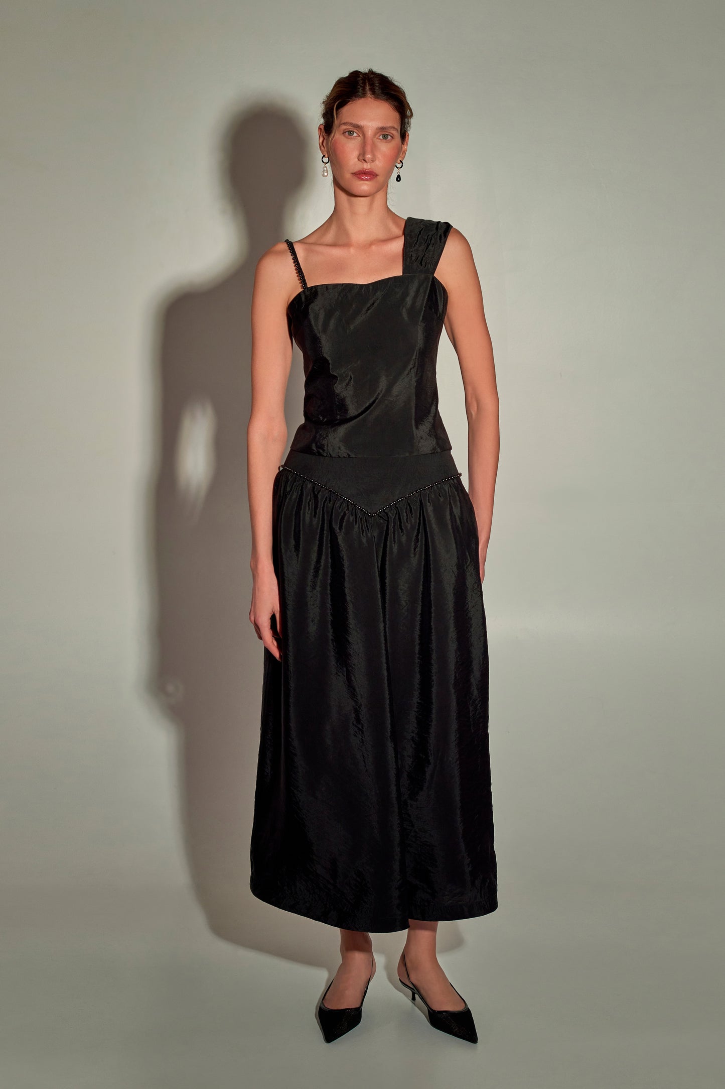 Skirt Delos Maxi in Black