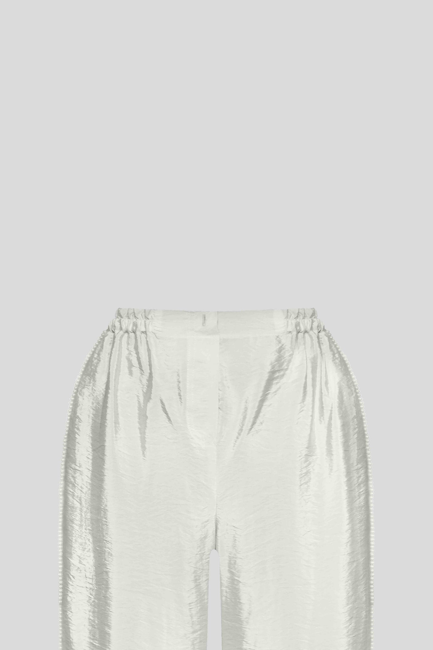 Trousers Palazzo Delos in Oyster Gray