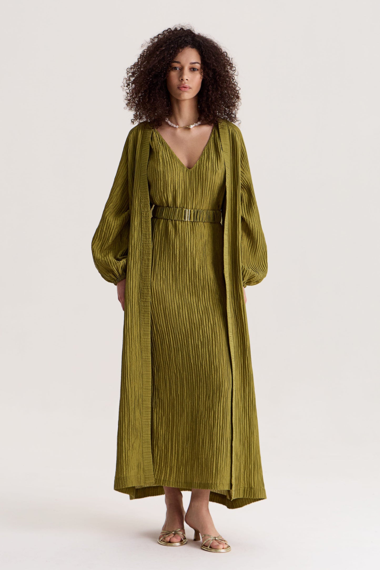 Evia Dress Olive