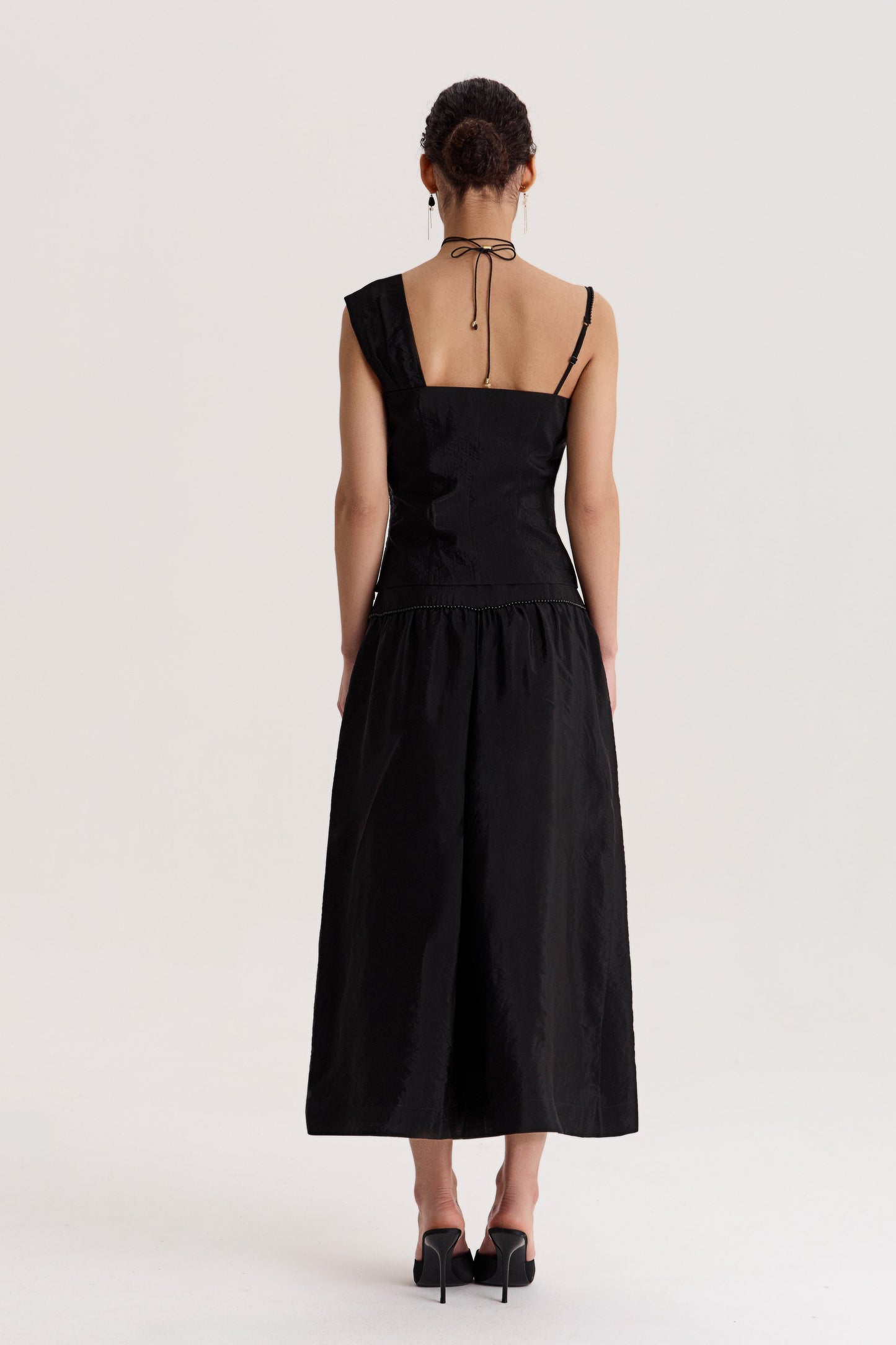 Skirt Delos Maxi in Black