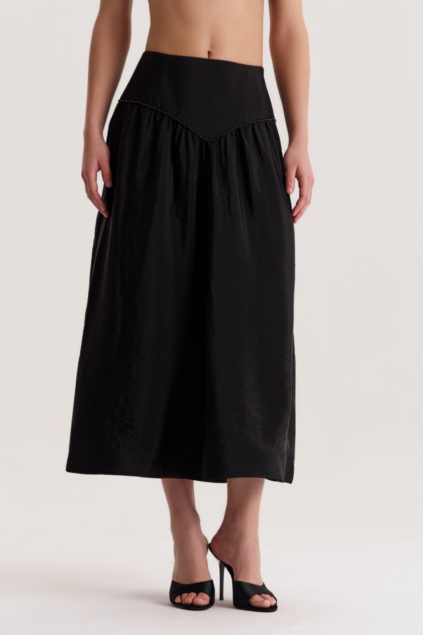 Skirt Delos Maxi in Black