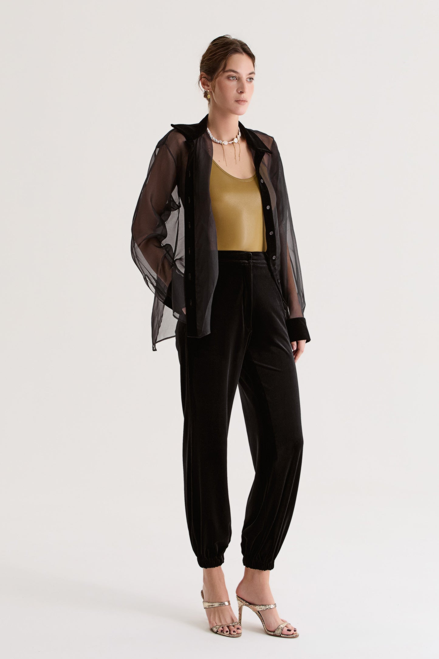 Siren's Shirt in Organza