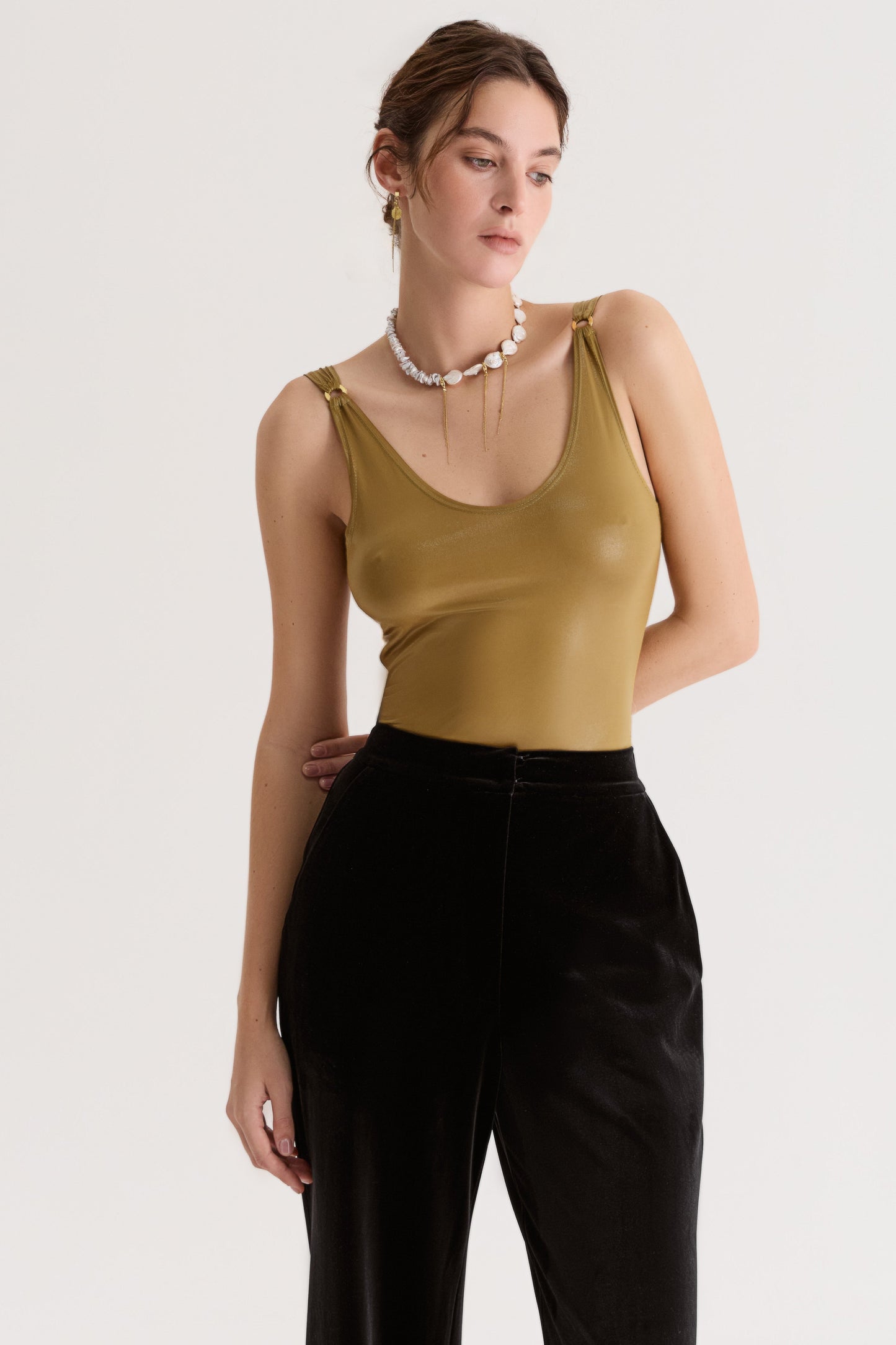 Bodysuit Éna in Gold
