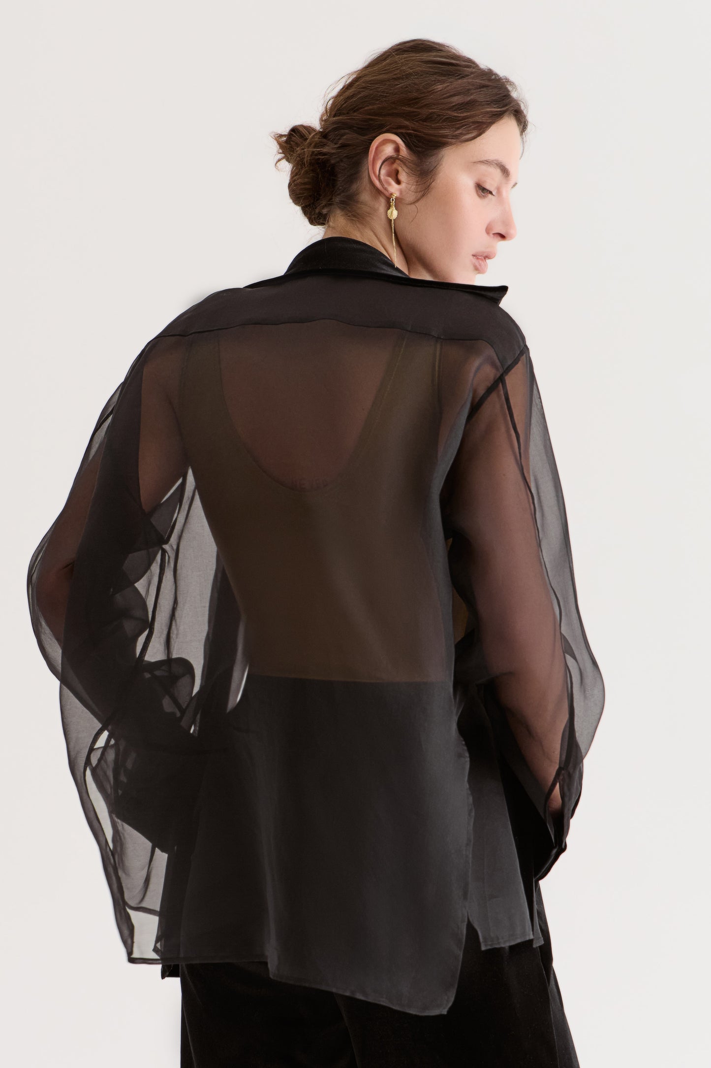 Siren's Shirt in Organza