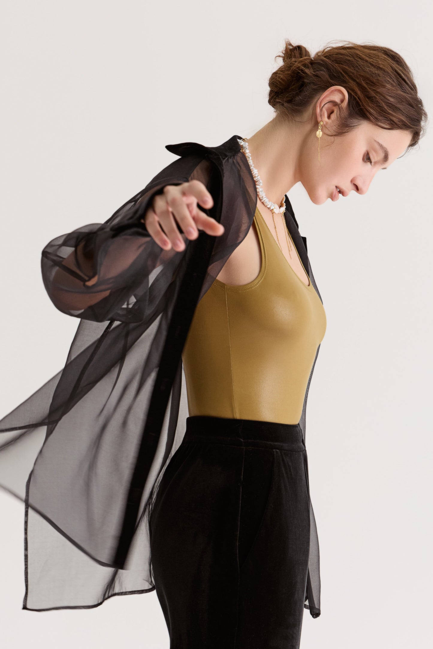 Bodysuit Éna in Gold