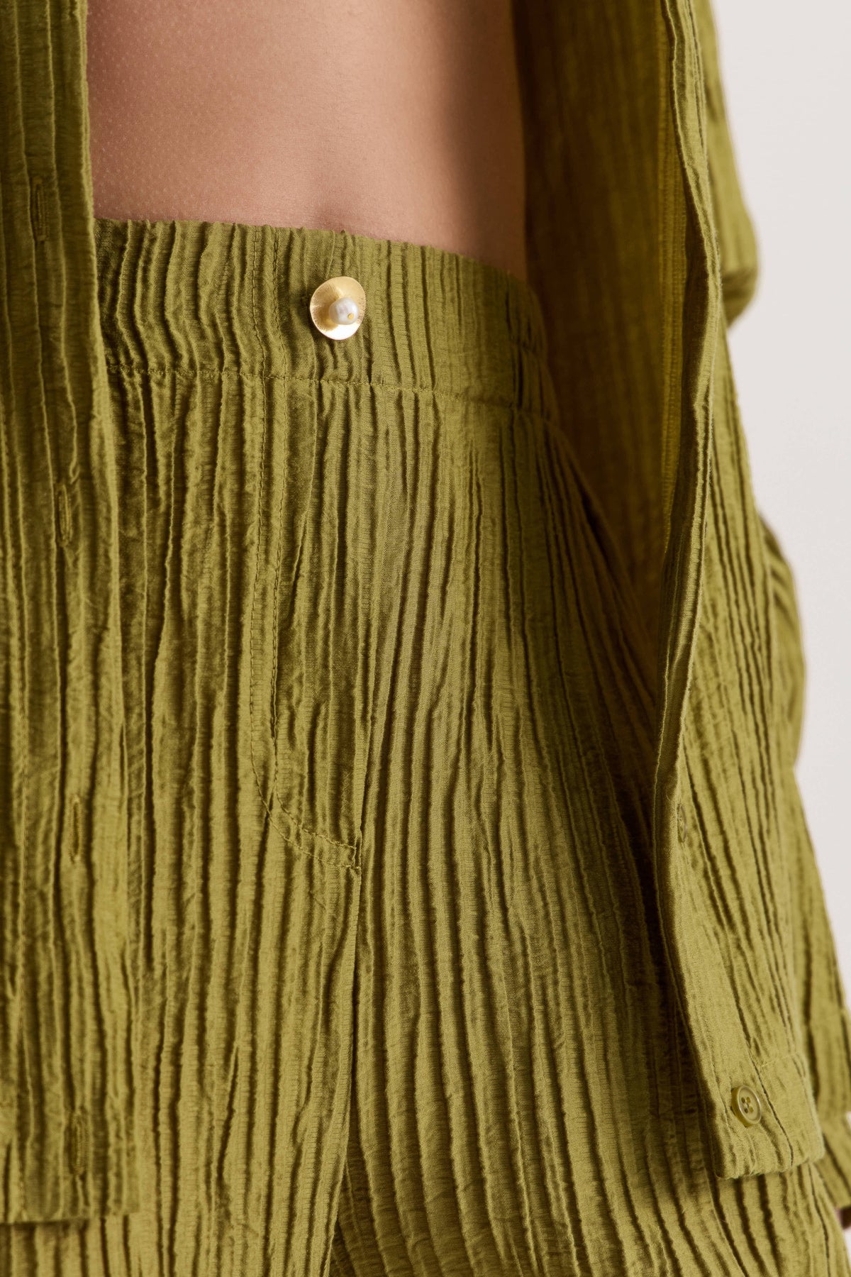 Trousers Evia in Olive