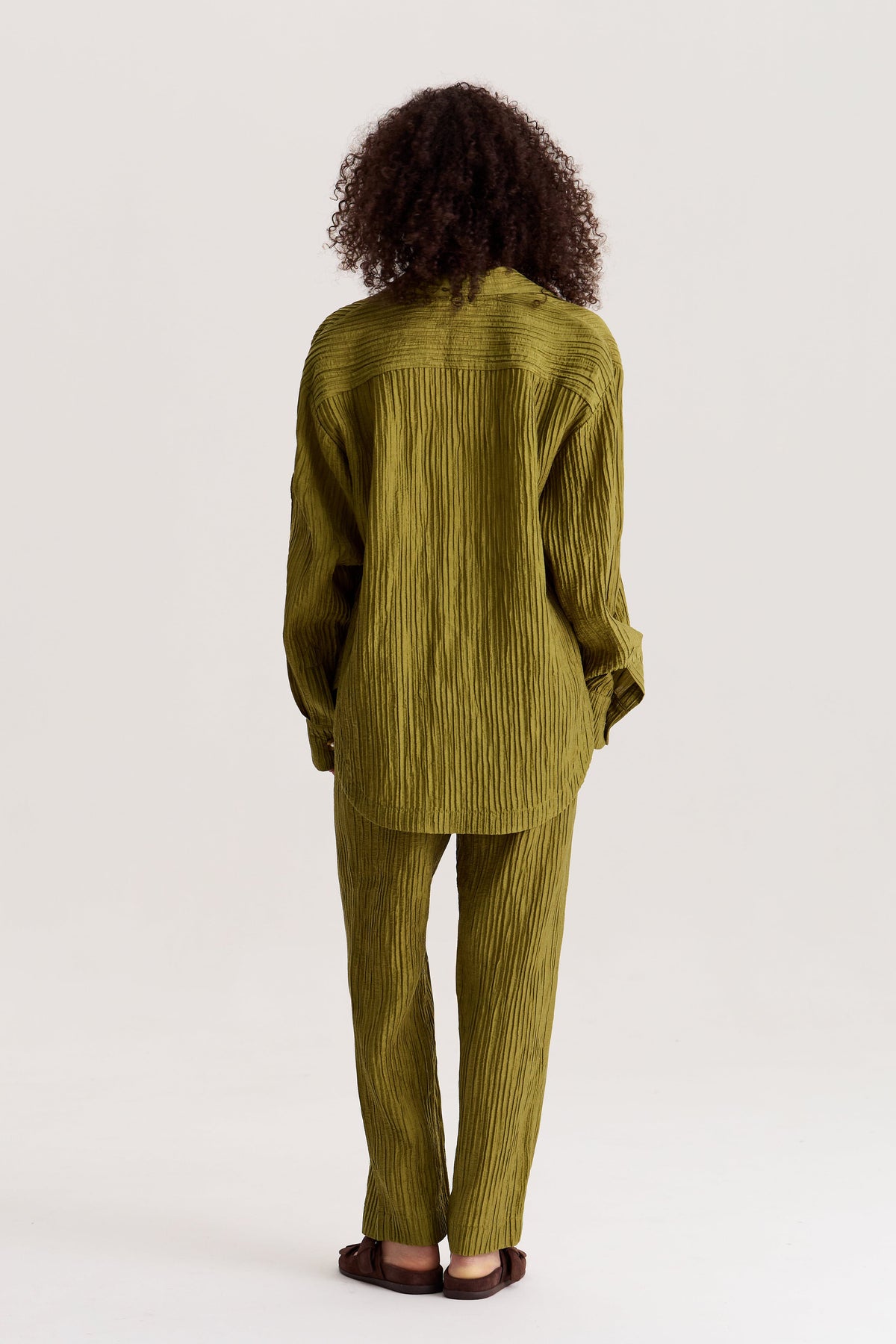 Trousers Evia in Olive