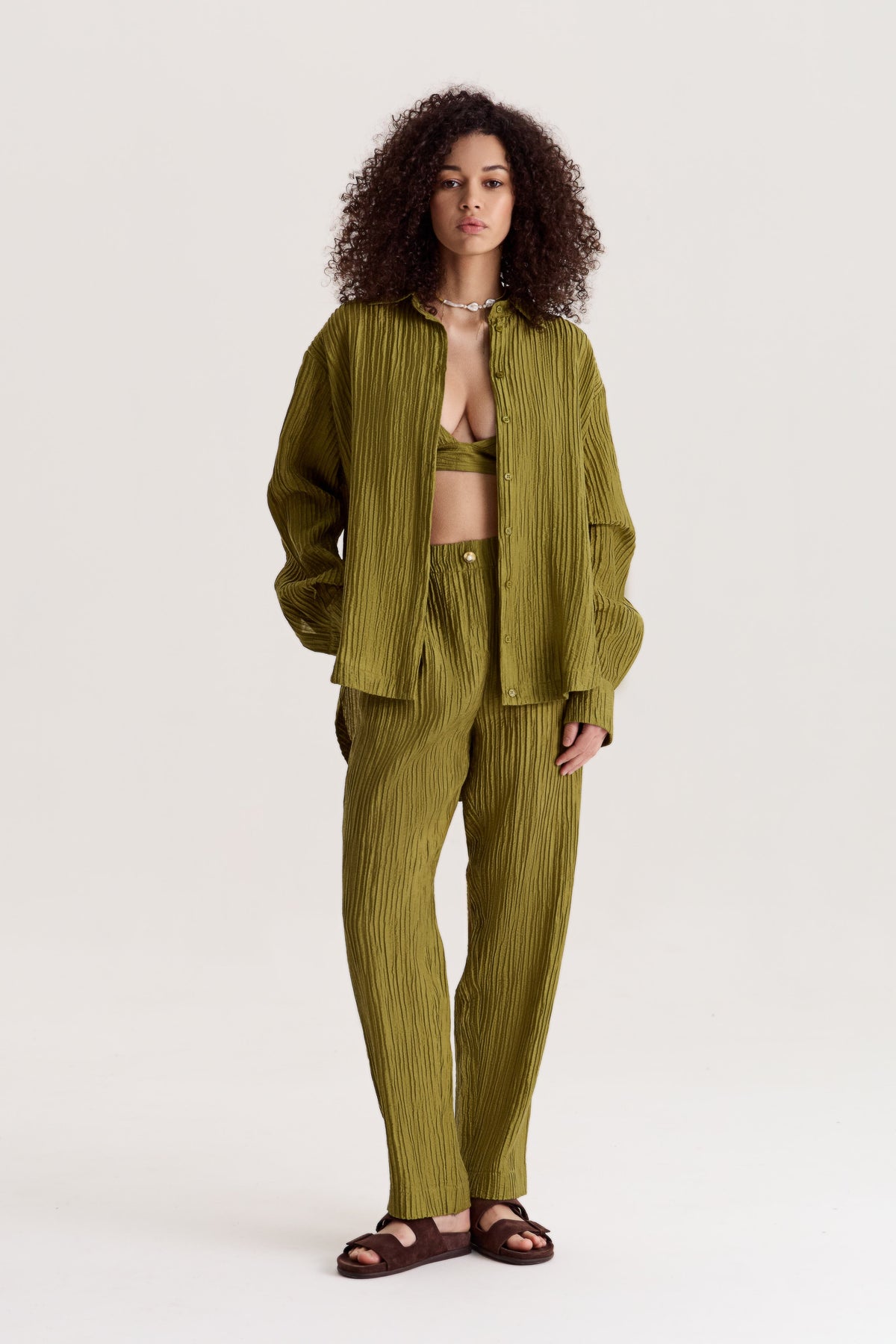 Top-Bra Evia in Olive