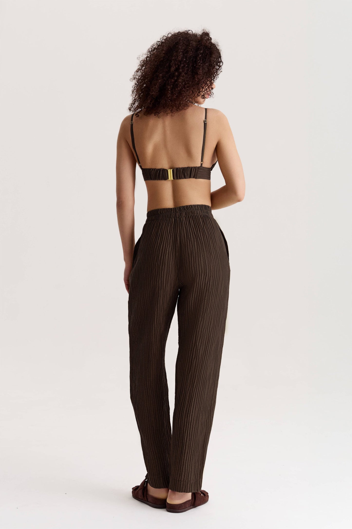 COMING SOON Trousers Evia in Chocolate