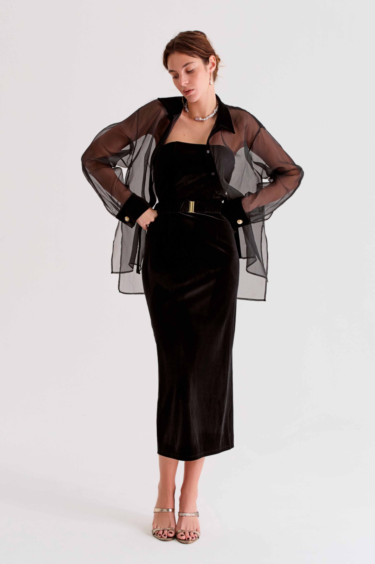 Siren's Shirt in Organza