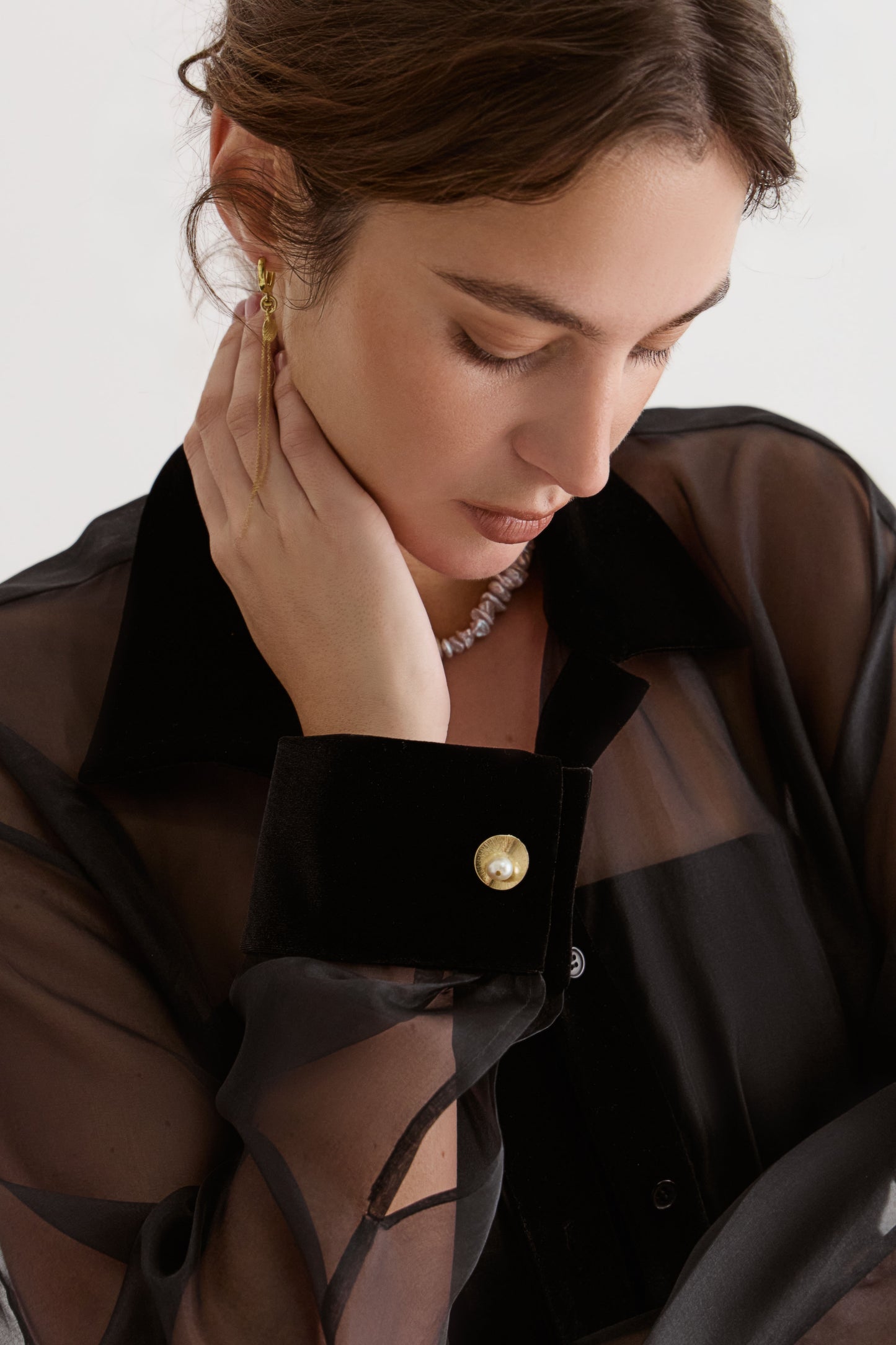 Siren's Shirt in Organza