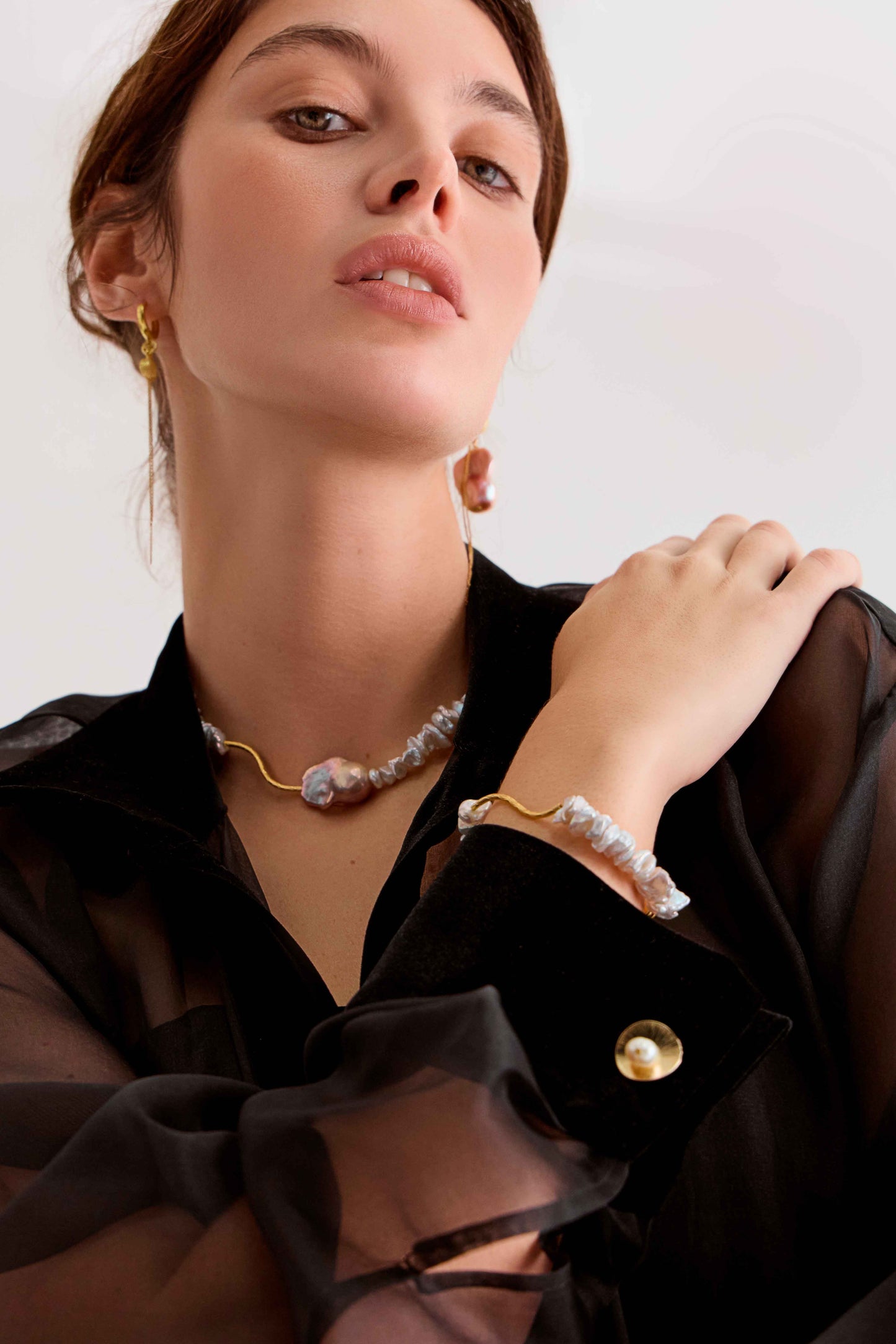 Siren's Shirt in Organza