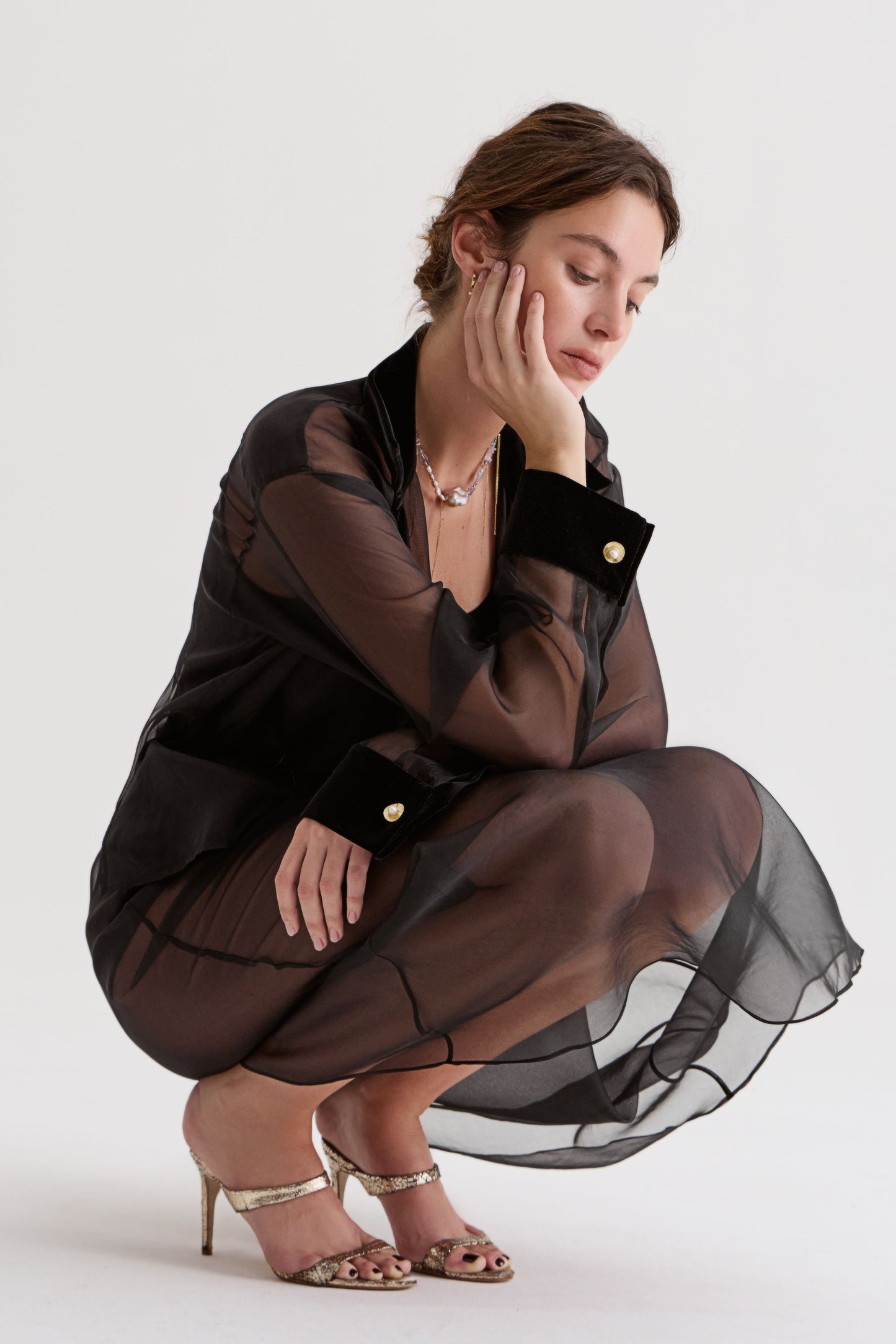 Siren's Skirt in Organza