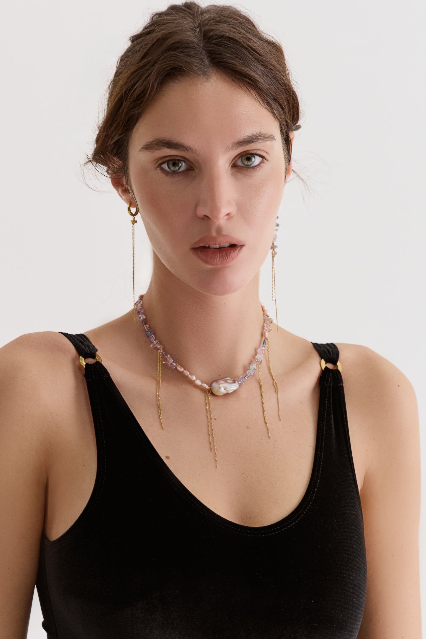 Сережки з аметрином Nési