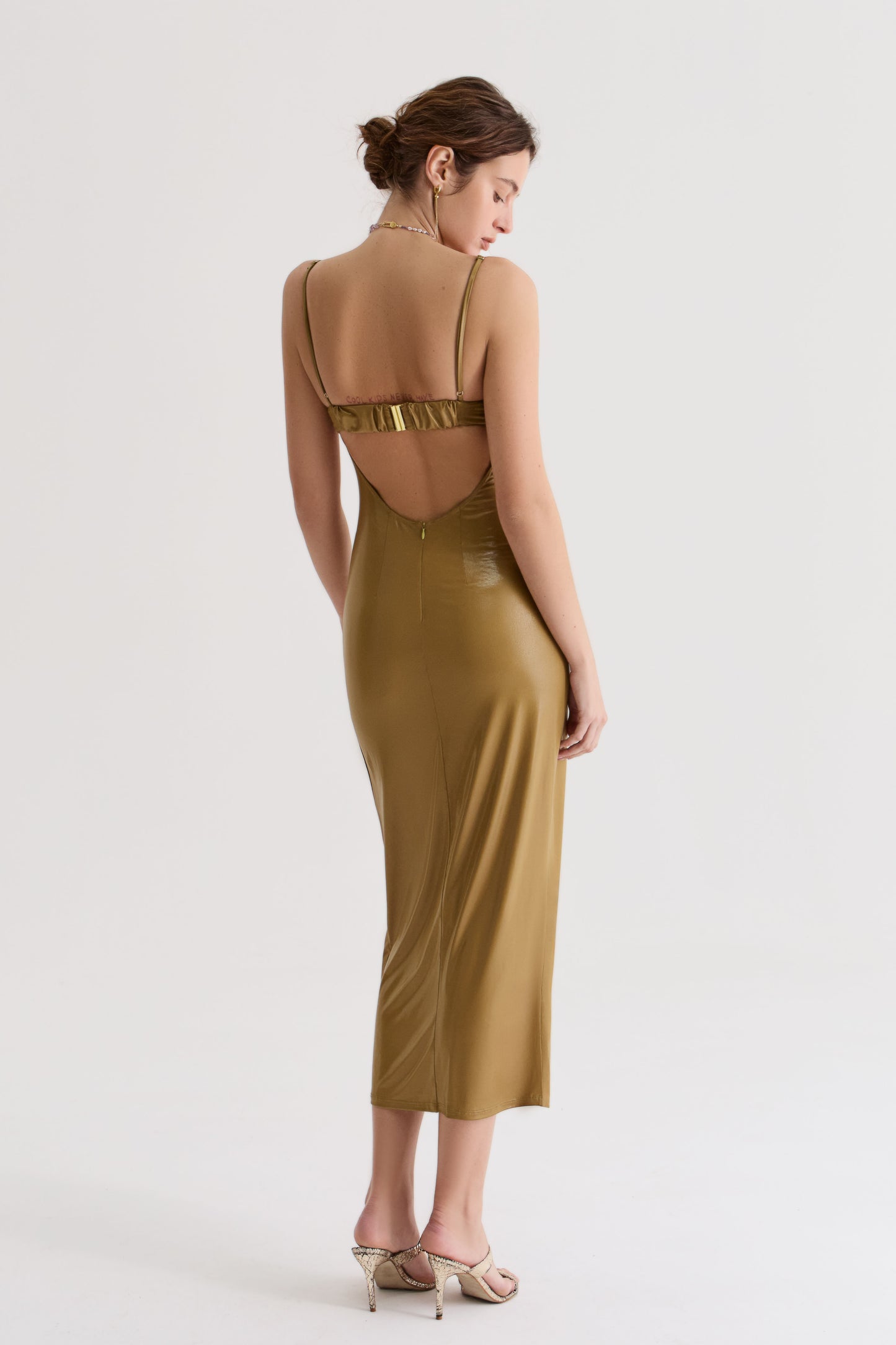 Siren's Dress in Gold