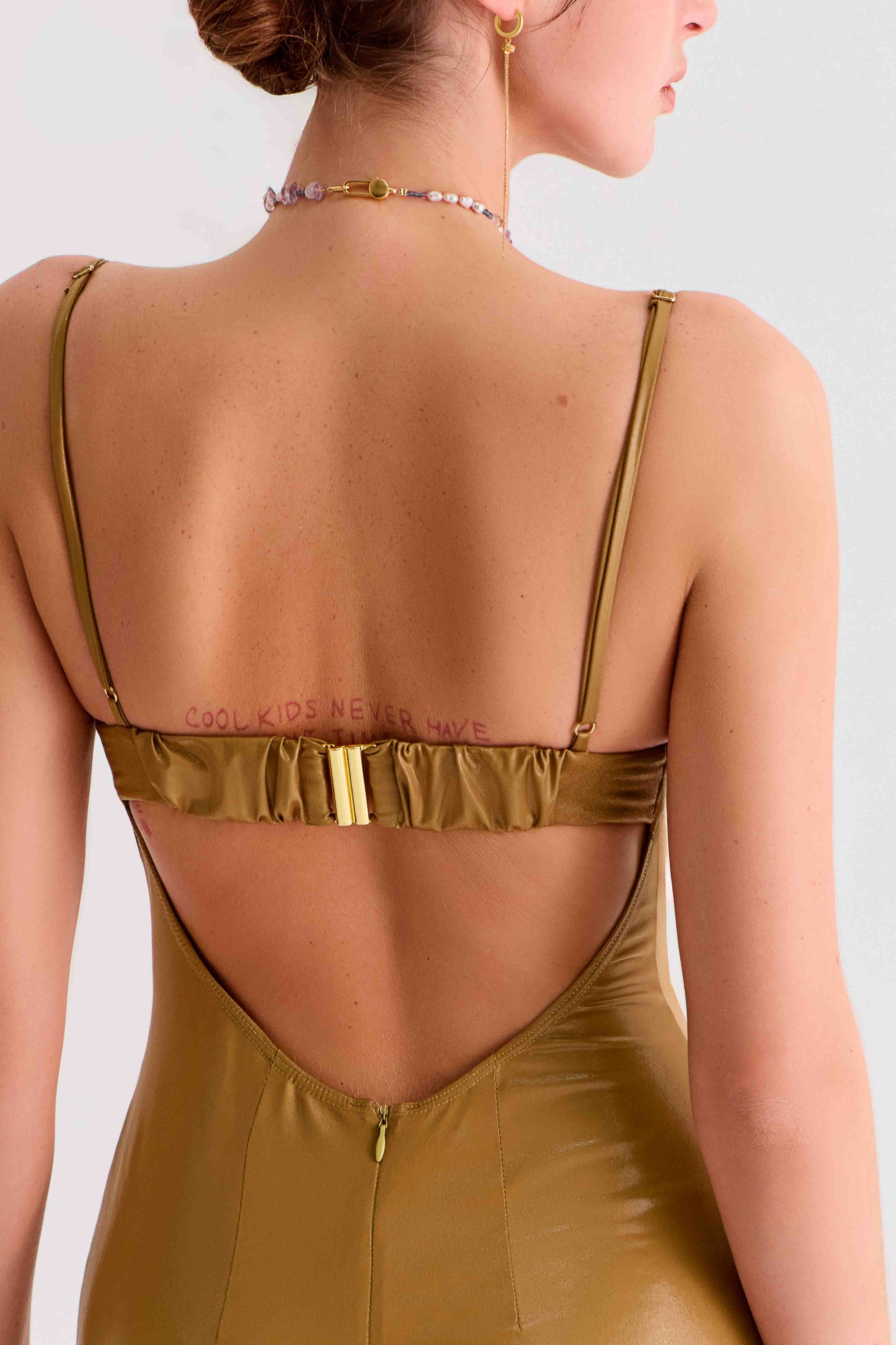 Siren's Dress in Gold