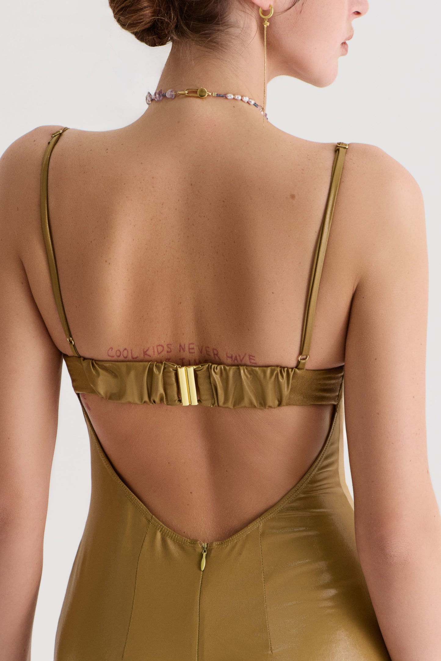 Siren's Dress in Gold