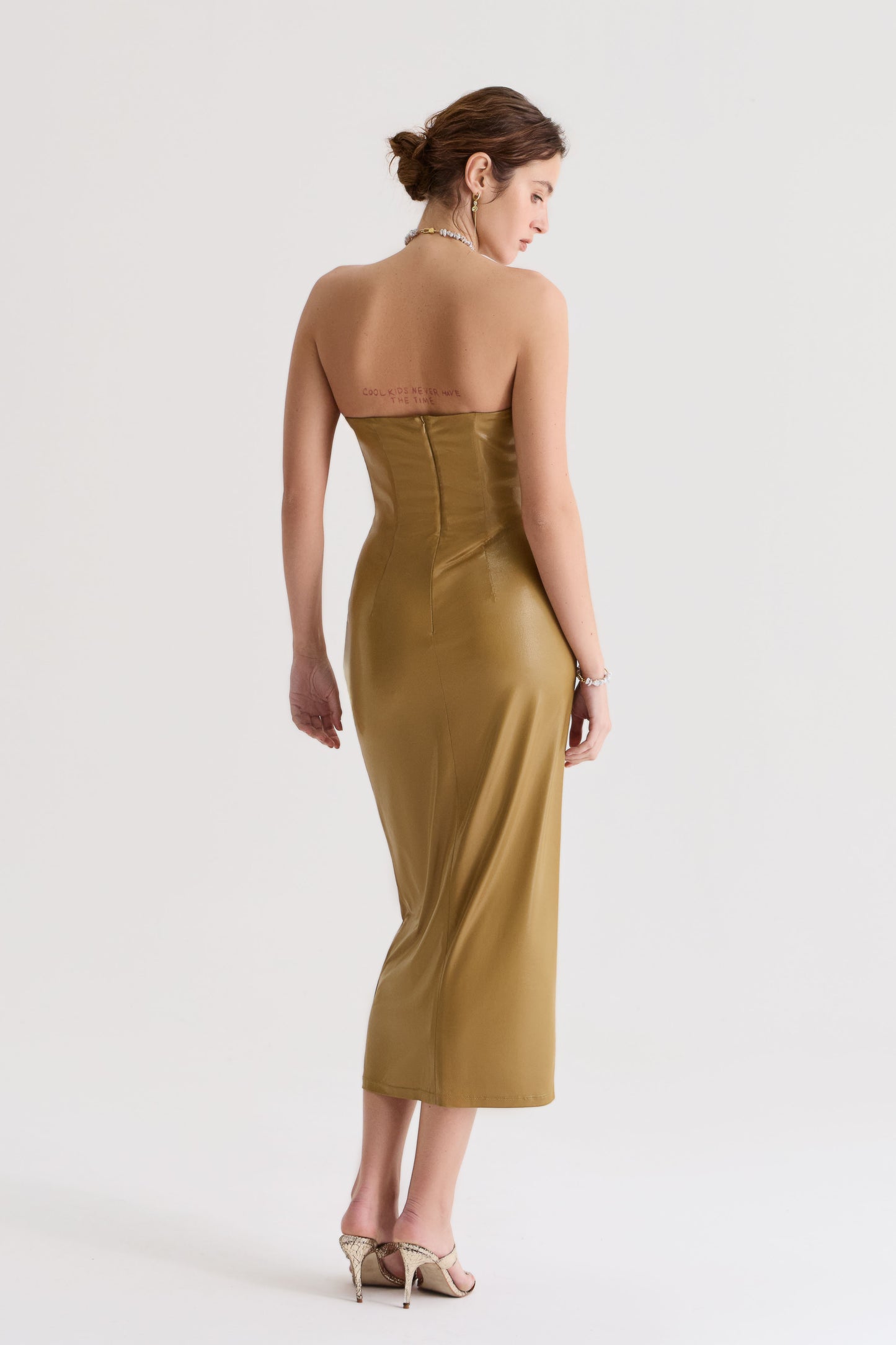 Dress Éna in Gold