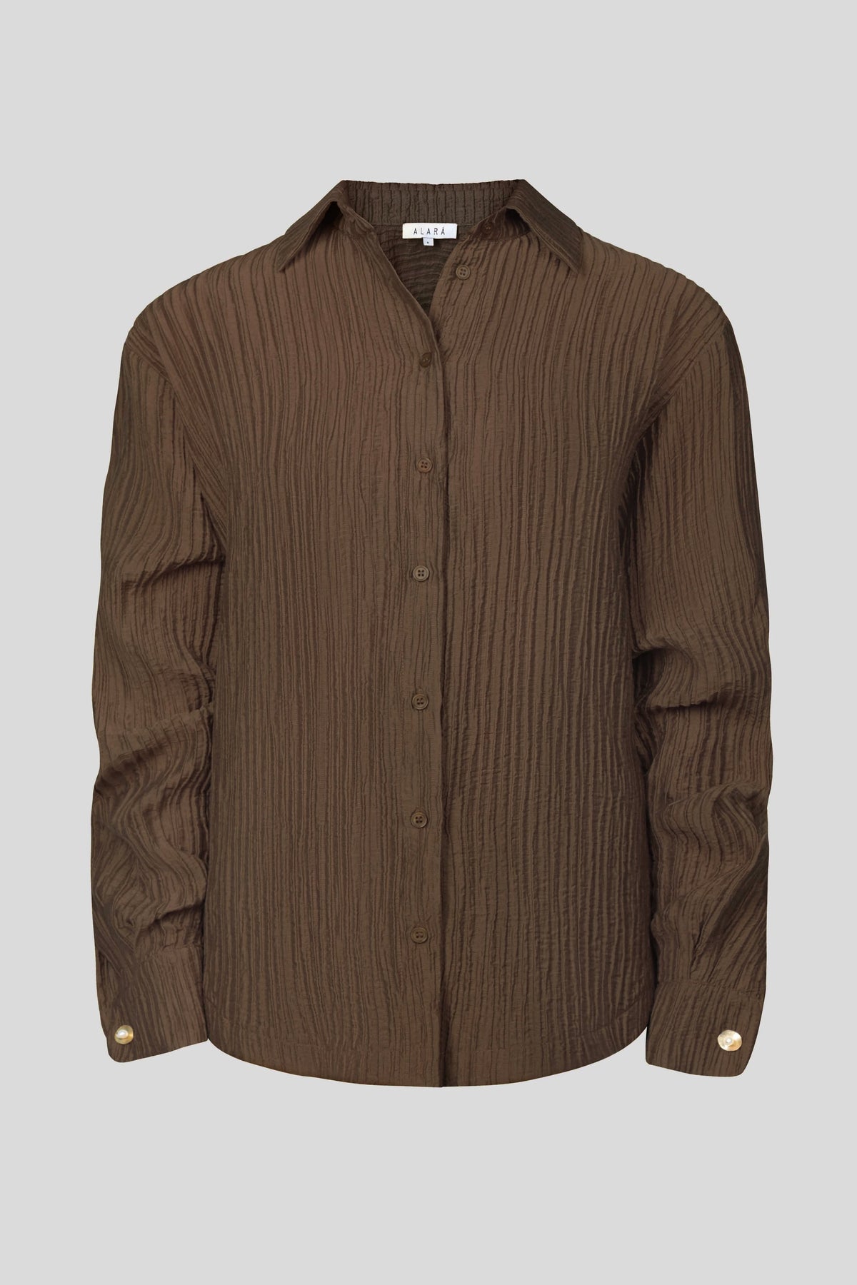 Shirt Evia in Olive Umber