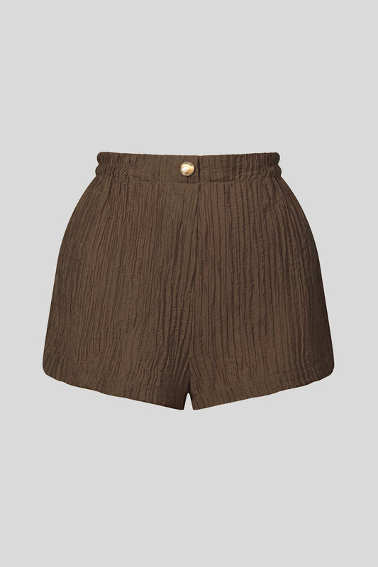 Shorts Evia in Olive Umber