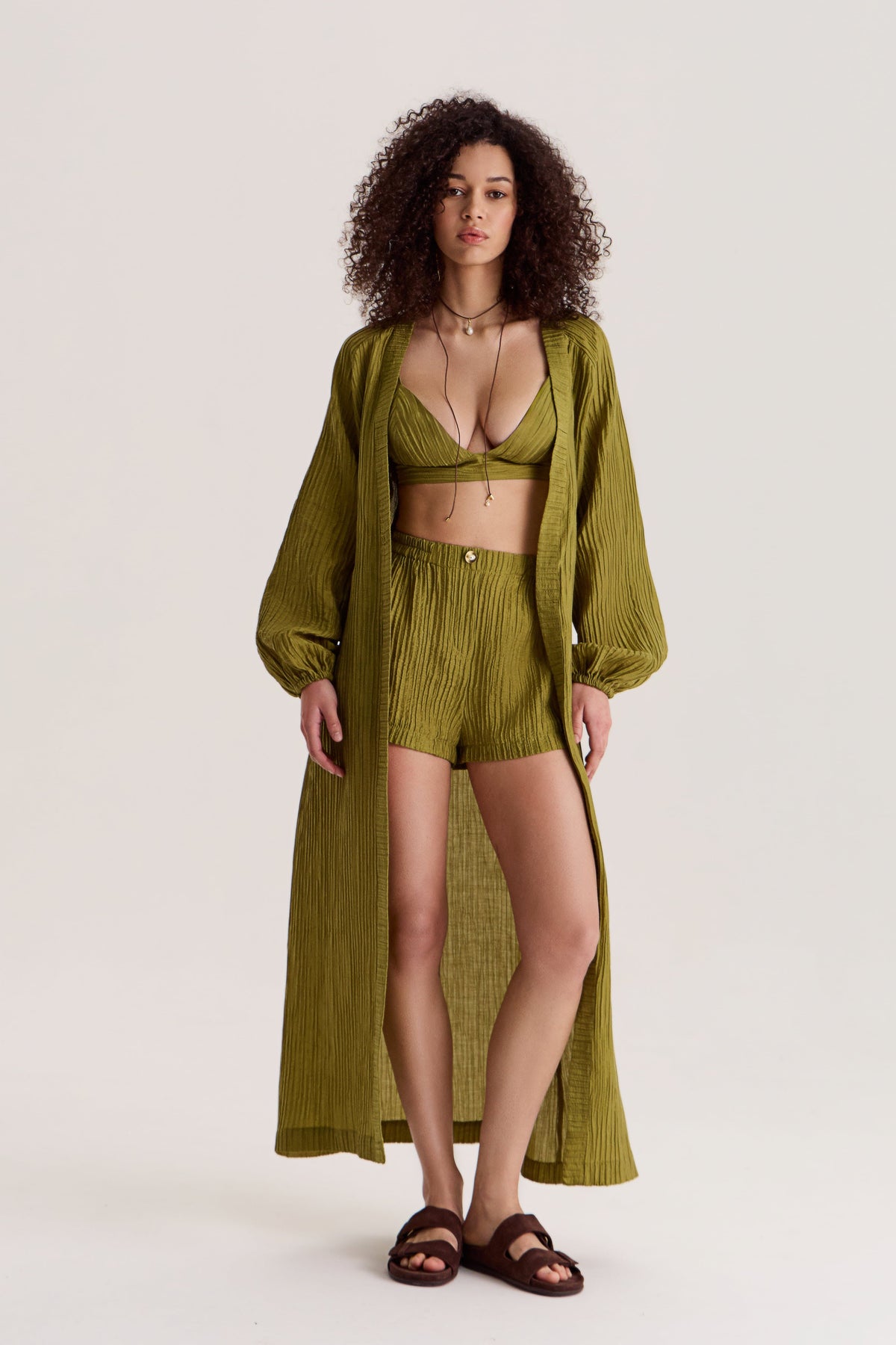 Top-Bra Evia in Olive