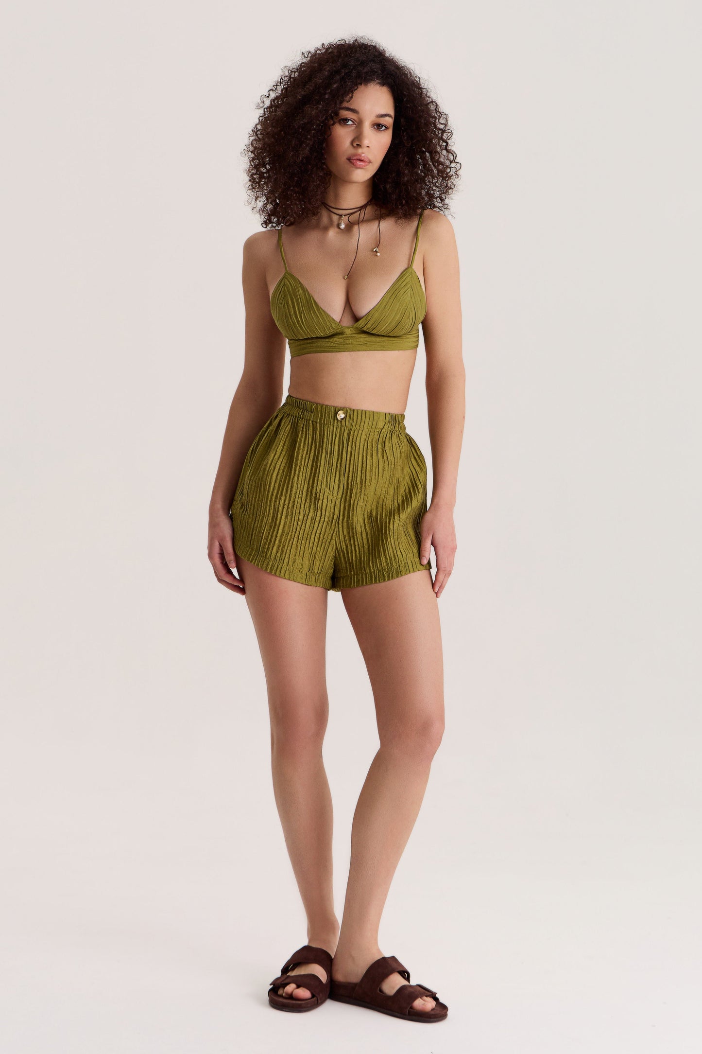 Top-Bra Evia in Olive