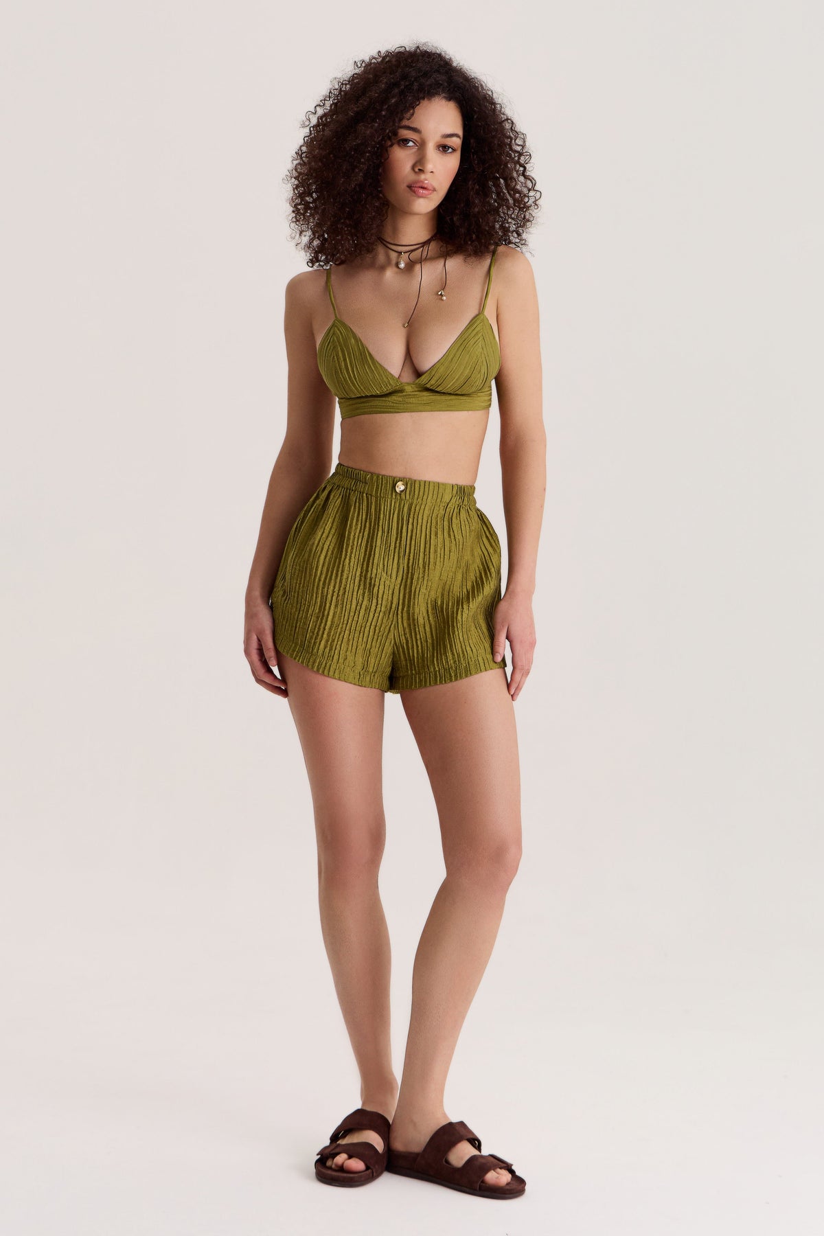 Top-Bra Evia in Olive