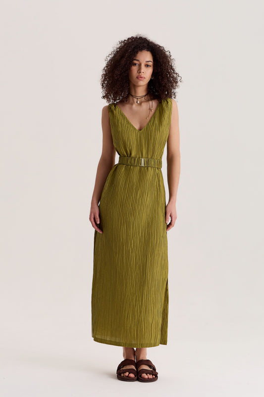 Evia Dress Olive
