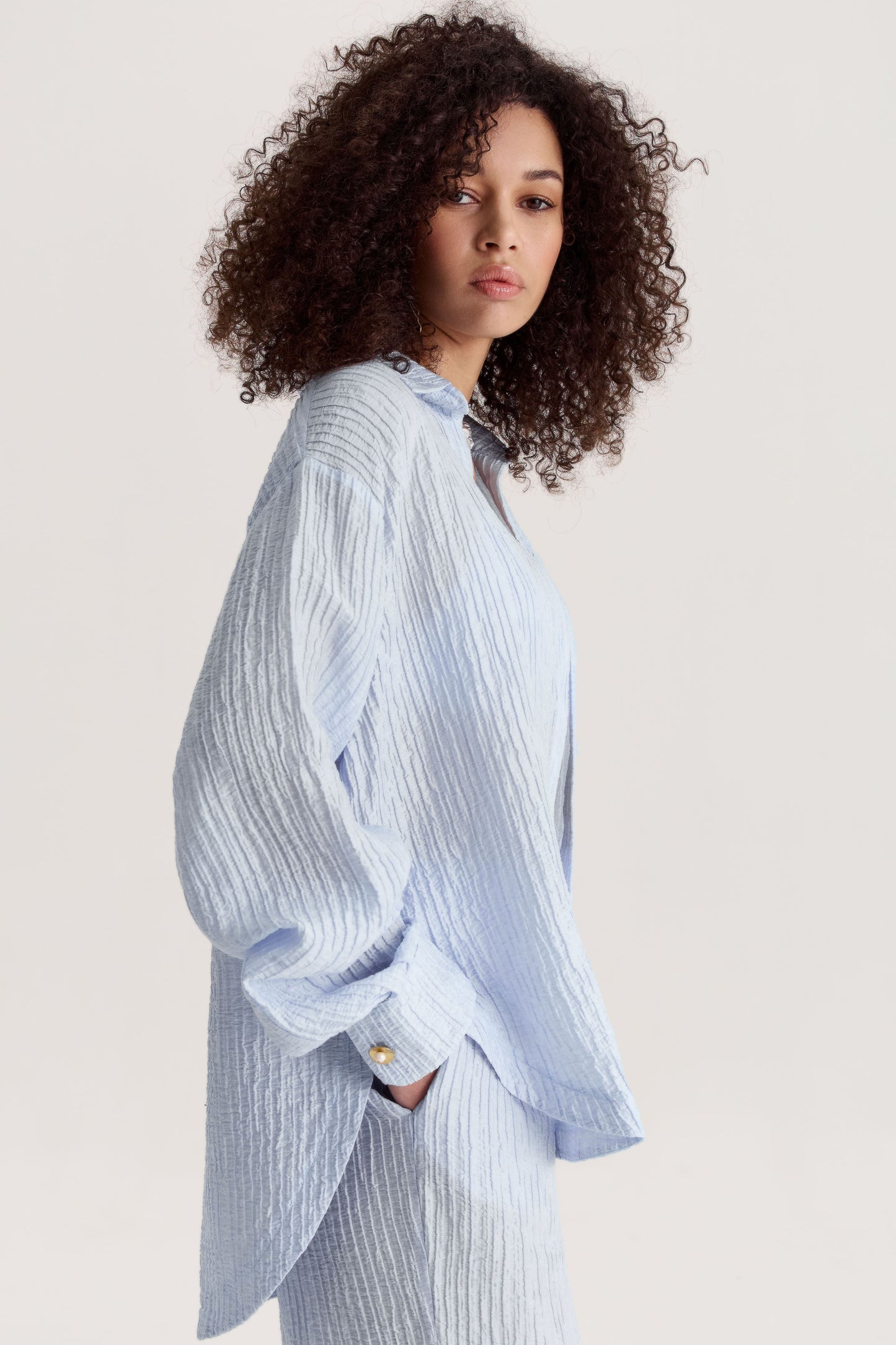 Shirt Evia in Sky Blue