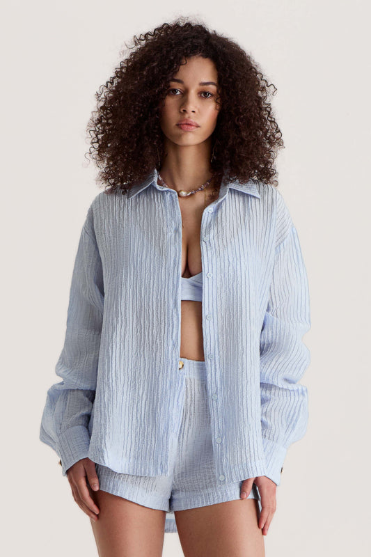 Shirt Evia in Sky Blue