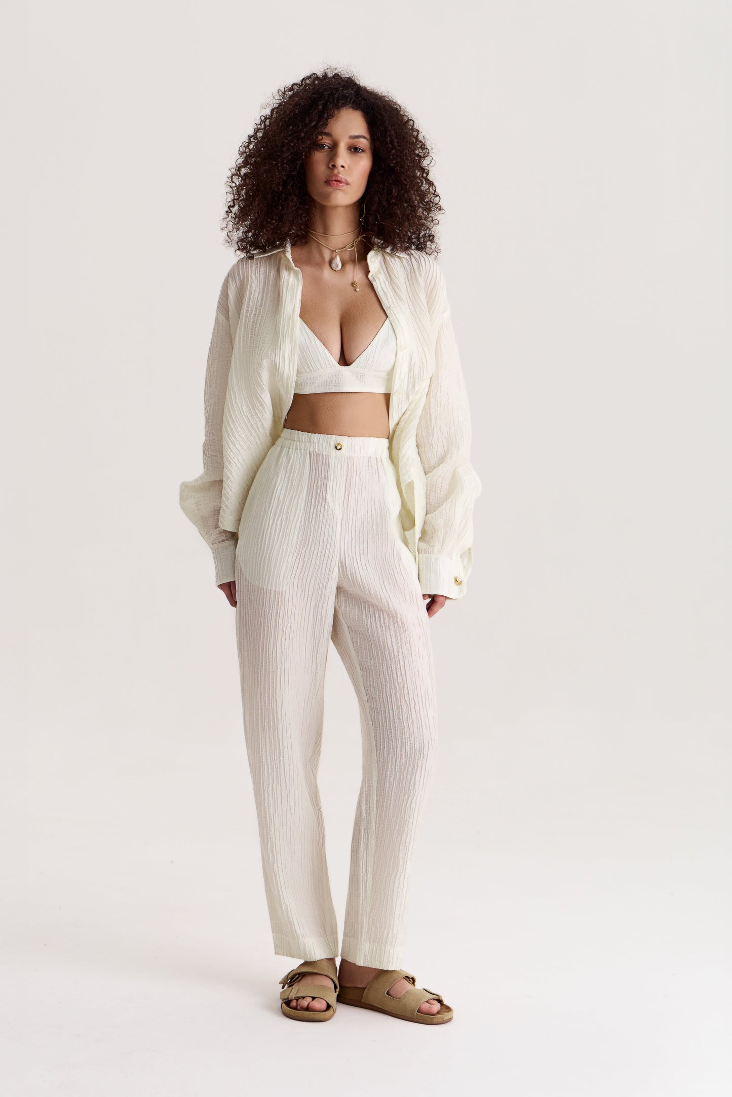 Top-Bra Evia in Pearl White