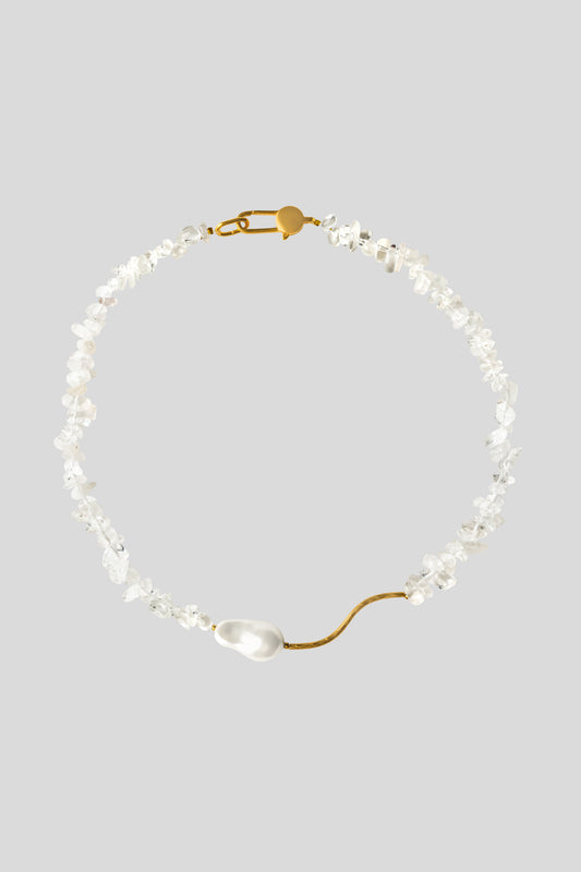 ÉNA Necklace with quartz