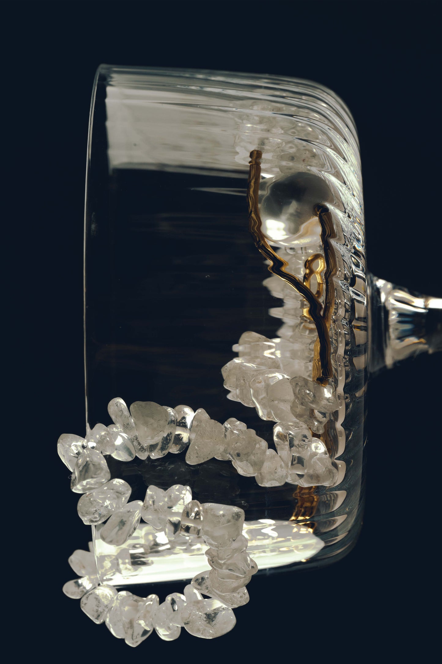 ÉNA Necklace with quartz