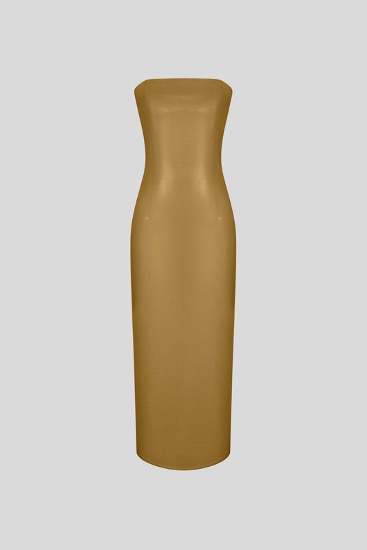 Dress Éna in Gold