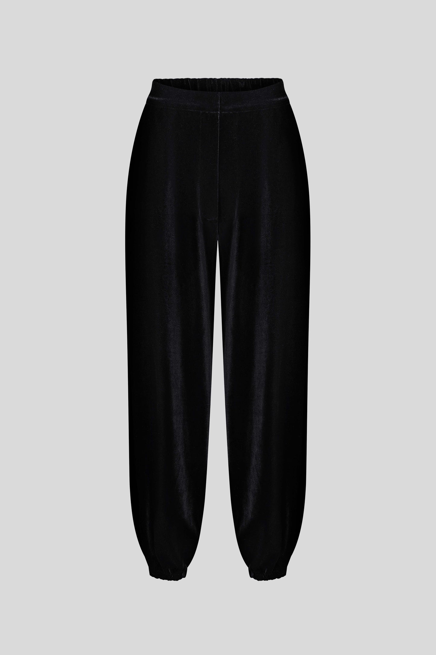 Aladdin Trousers in Black Velvet