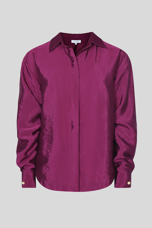 Shirt Evia in Raspberry